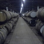 Warehouse at Bunnahabhain – a bunch of Germans almost involuntarily got to stay here for the night.