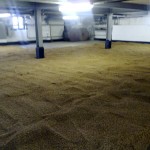 Malting floor at Bowmore – One of several malting floors at Bowmore