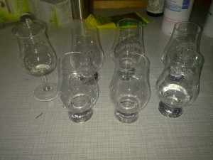 7 new whisky glasses