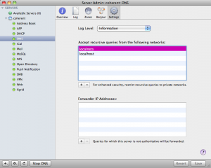 Forwarder Settings