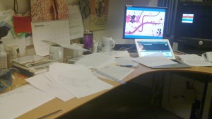 My nice and tidy desk