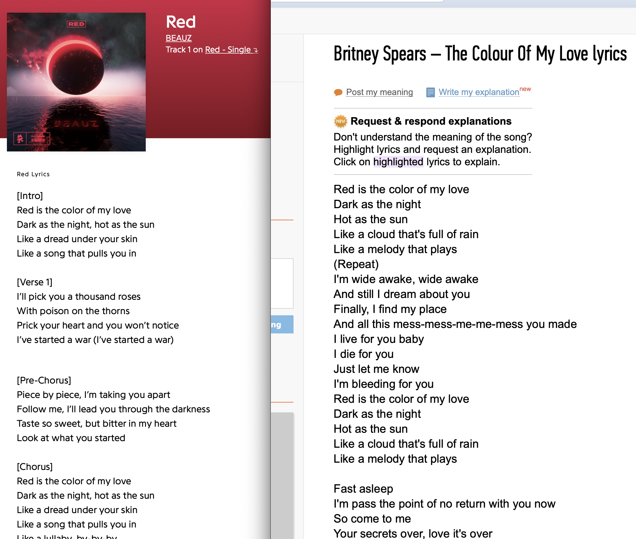 Pieces Lyrics - Follow Lyrics